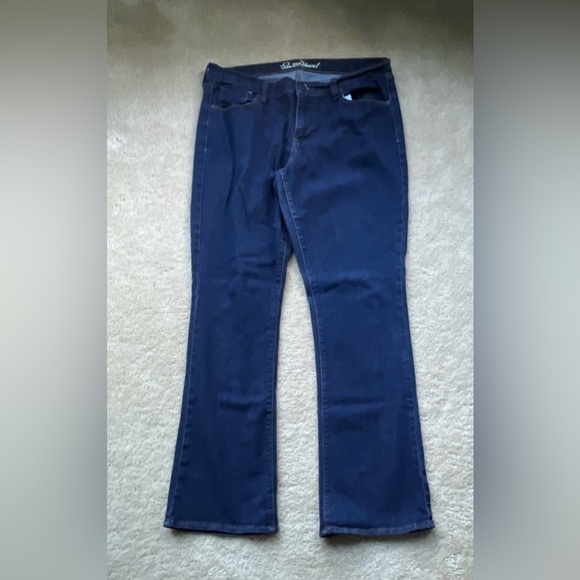 Old Navy Women’s Sweetheart Boot Cut Denim Blue Jeans - 12 Long - VGUC - Stretch - Picture 2 of 9